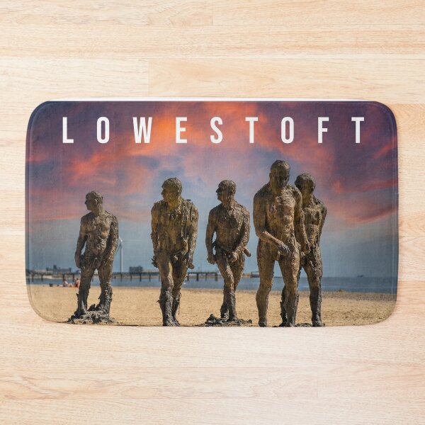 Item preview, The Walking Men Sculpture - Lowestoft First Light Festival designed and sold by griceyvisuals.