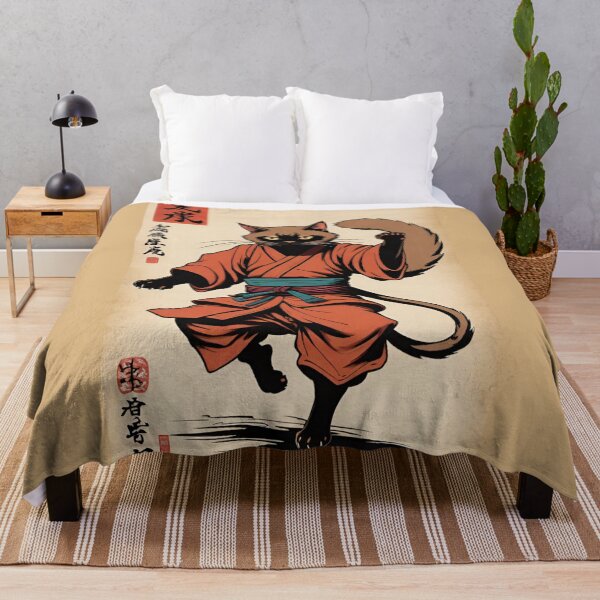 Item preview, Samurai Paws: The Red Ronin designed and sold by LyssasMindArt.