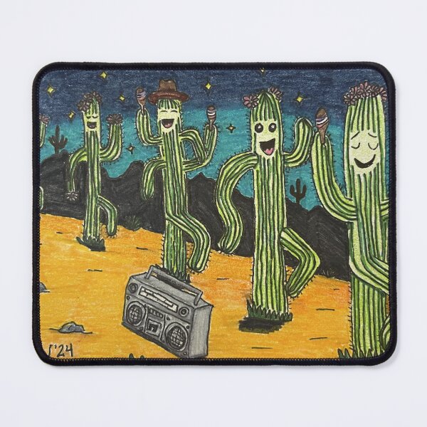 Item preview, Cactus Conga designed and sold by ColorRoadians.