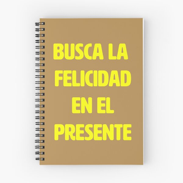 Item preview, Seek happiness in the present.  positive spanish quotes. designed and sold by La Loca.