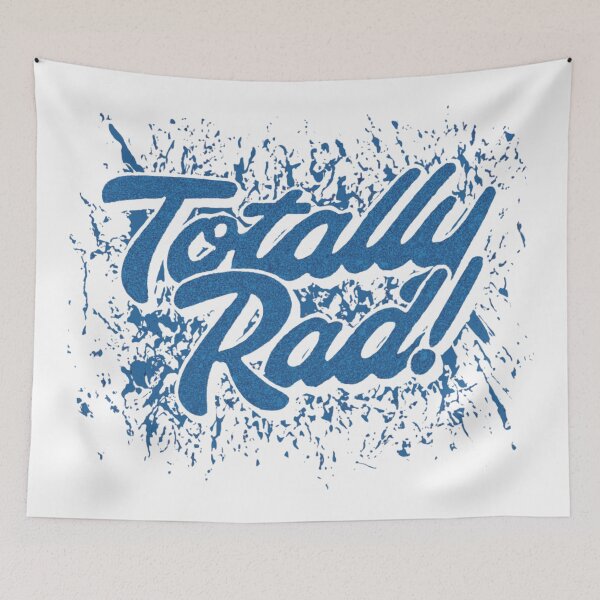 Item preview, Totally Rad - Blue designed and sold by FitEnvy.