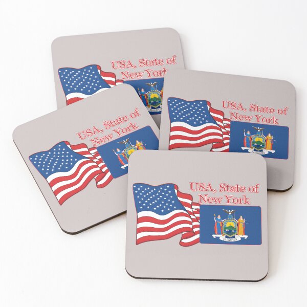 Item preview, flag American and  State of New York flag together designed and sold by orthodox-icon.