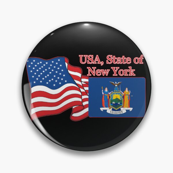 Item preview, flag American and  State of New York flag together designed and sold by orthodox-icon.