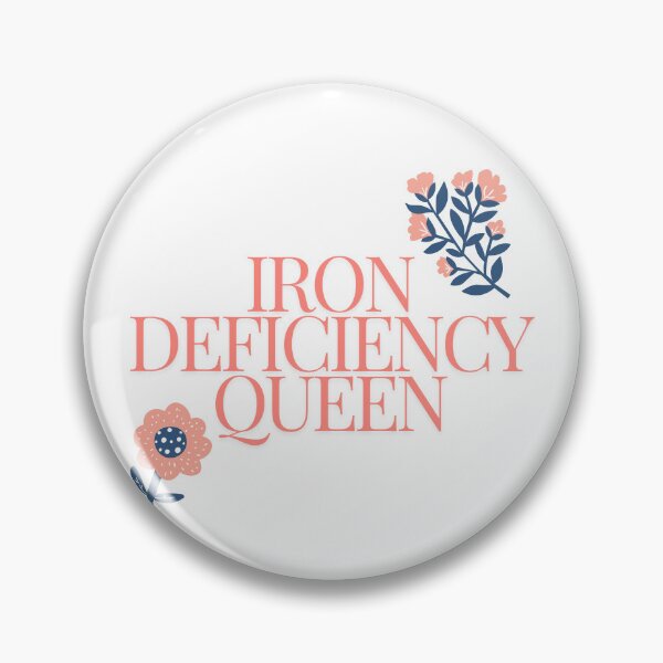 Item preview, iron deficiency queen designed and sold by cloudzer0000.