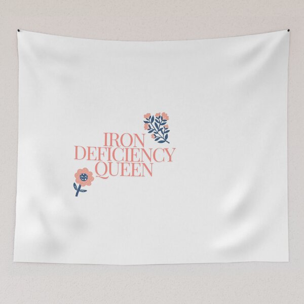 Item preview, iron deficiency queen designed and sold by cloudzer0000.