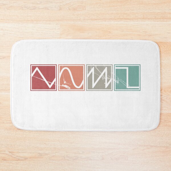 Item preview, WAVEFORMS SQUARES #5 designed and sold by RICK-TURNER.