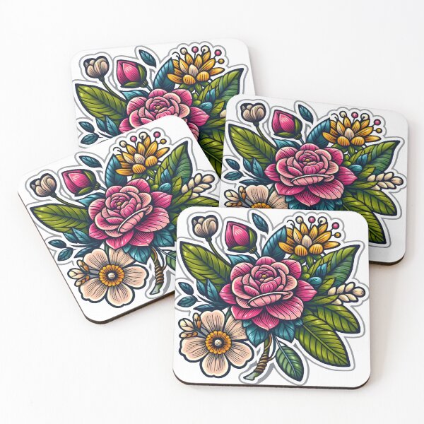 Item preview, Charming Botanical Flowers designed and sold by ArtKae.