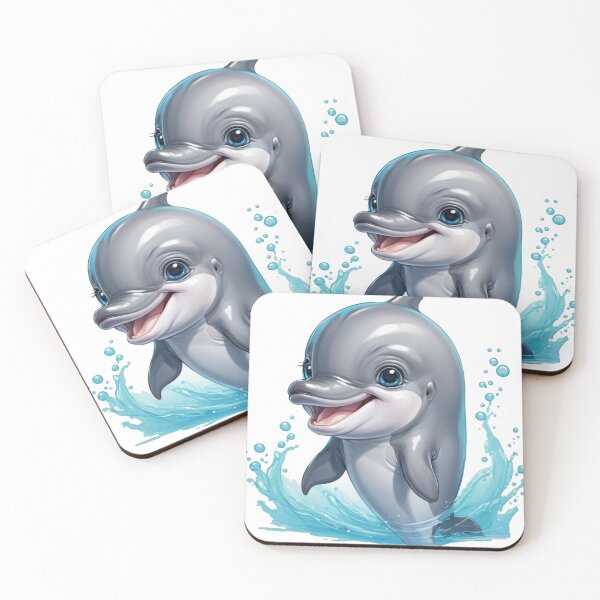 Item preview, Cute little dolphin designed and sold by DKunic.