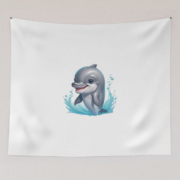 Item preview, Cute little dolphin designed and sold by DKunic.