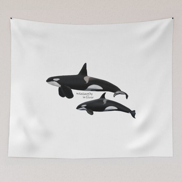 Item preview, Orca male and female  designed and sold by Ida Eriksson.