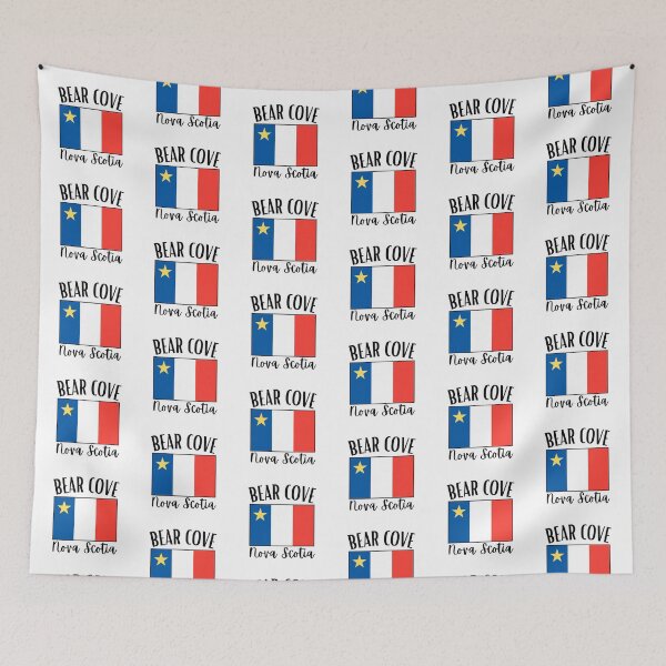 Item preview, Bear Cove Acadian Flag designed and sold by neesheew.
