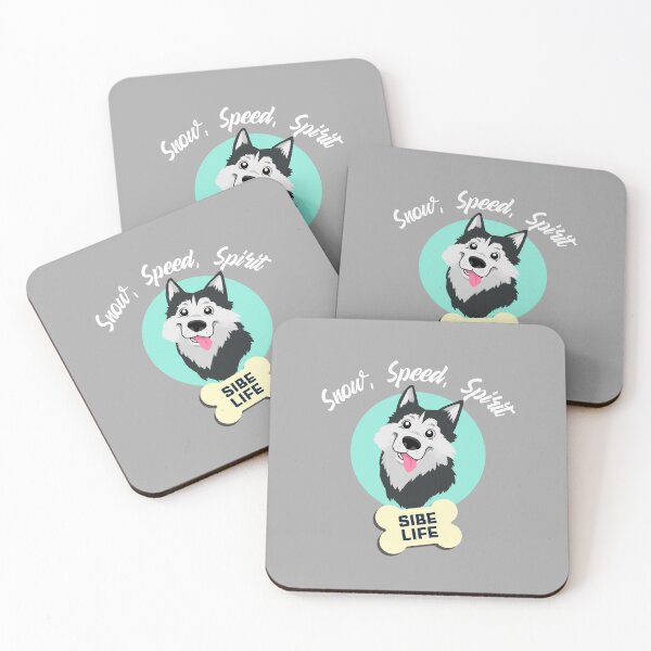 Item preview, Snow Speed Spirit Sibe Life Siberian Husky Chukcha designed and sold by SvenJ94.