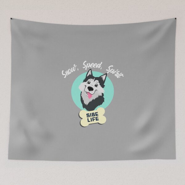 Item preview, Snow Speed Spirit Sibe Life Siberian Husky Chukcha designed and sold by SvenJ94.