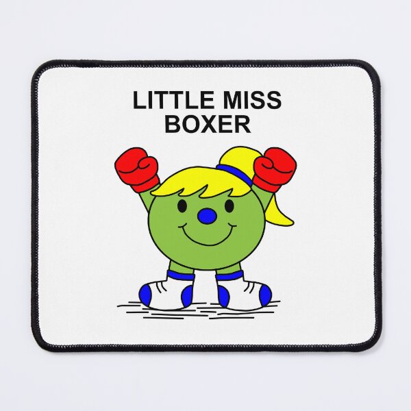 Item preview, Little Miss Boxer Boxing designed and sold by Scat the cat.