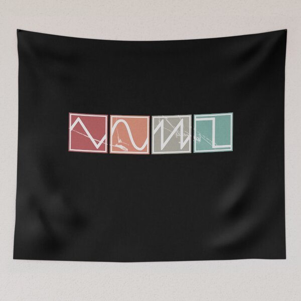 Item preview, WAVEFORMS SQUARES #6 designed and sold by RICK-TURNER.