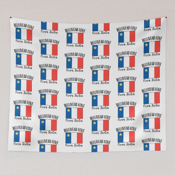 Item preview, Belliveau Cove Acadian Flag designed and sold by neesheew.