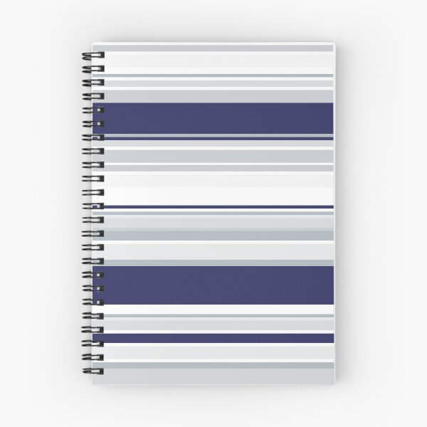 Artikelvorschau, Enorme blaue und graue Streifen entworfen und verkauft von Stuff By Jools.