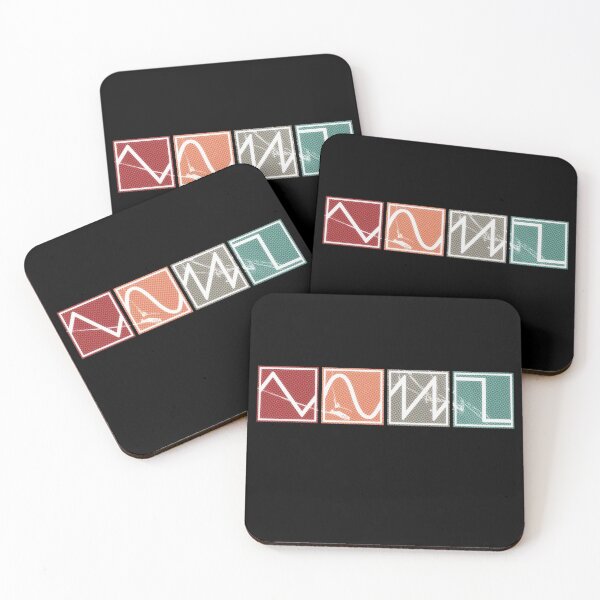 Item preview, WAVEFORMS SQUARES #7 designed and sold by RICK-TURNER.
