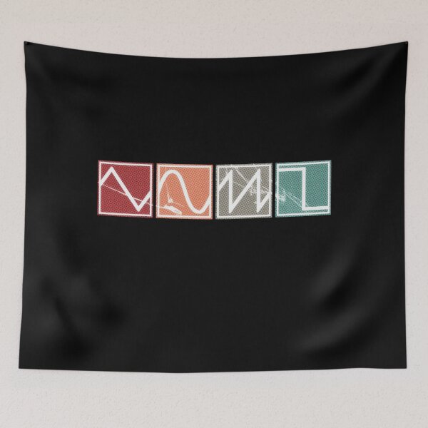 Item preview, WAVEFORMS SQUARES #7 designed and sold by RICK-TURNER.