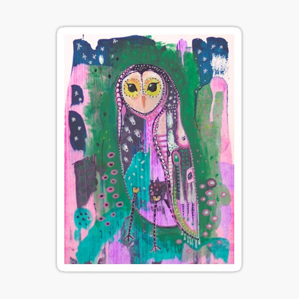 Owl Spirit Guide Sticker