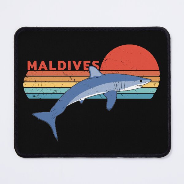 Item preview, Maldives Mako Shark designed and sold by NicGrayGraphic.