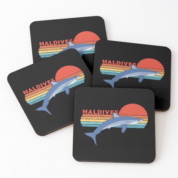 Item preview, Maldives Mako Shark designed and sold by NicGrayGraphic.