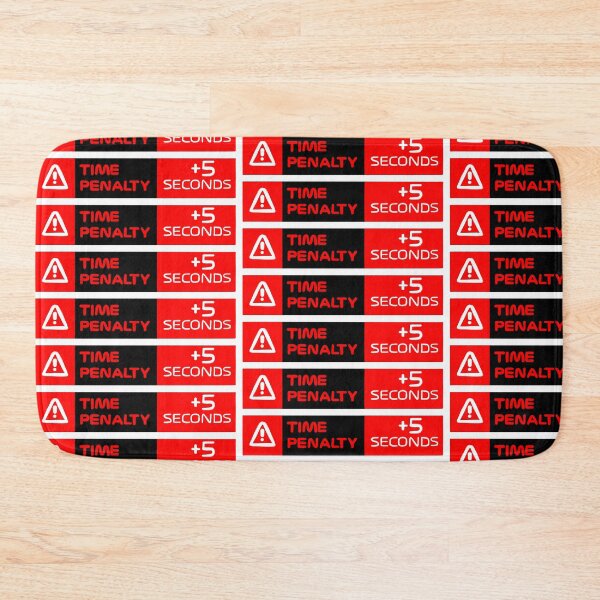 Item preview, Time Penalty - 5 seconds - Graphic - F1 designed and sold by SimoneLooijenga.