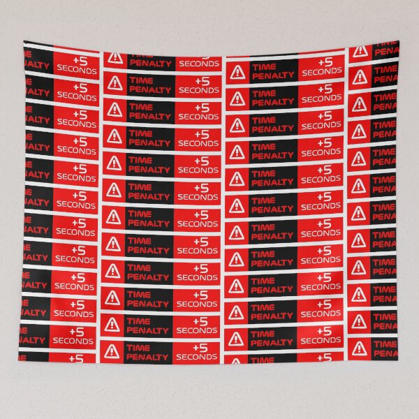 Item preview, Time Penalty - 5 seconds - Graphic - F1 designed and sold by SimoneLooijenga.