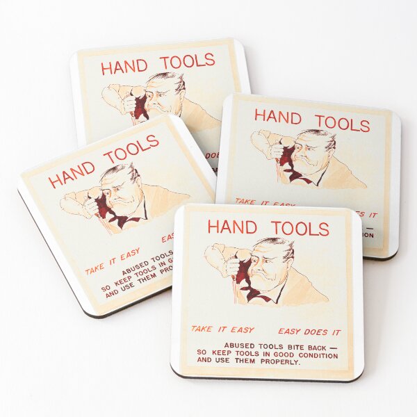 Item preview, Hand Tools Safety Care designed and sold by RocketshipRetro.