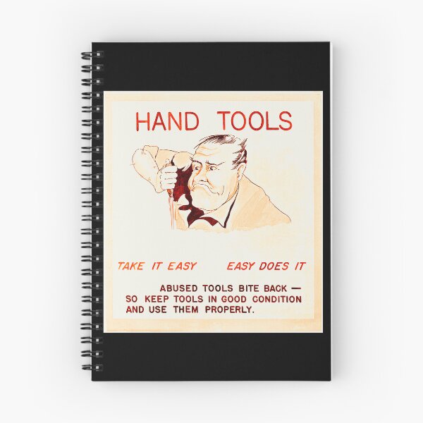 Item preview, Hand Tools Safety Care designed and sold by RocketshipRetro.