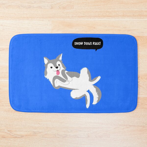 Item preview,  Snow Dogs Rule Siberian Husky Chukcha Sibe designed and sold by SvenJ94.