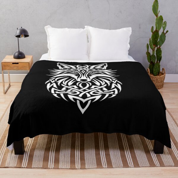 Item preview, Tribal Celtic Norse Knot: Majestic Fox and Wolf Tribal Celtic Norse Knot: Majestic Fox designed and sold by Reichcorp.