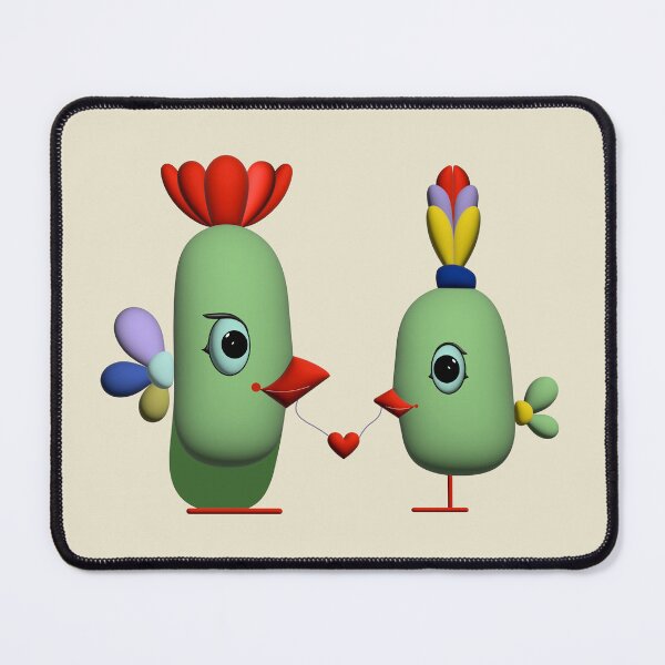 Item preview, The cockerel and the hen designed and sold by Ilona Matushkova.