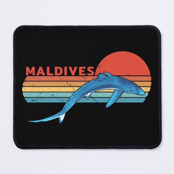 Item preview, Maldives Blue Shark designed and sold by NicGrayGraphic.