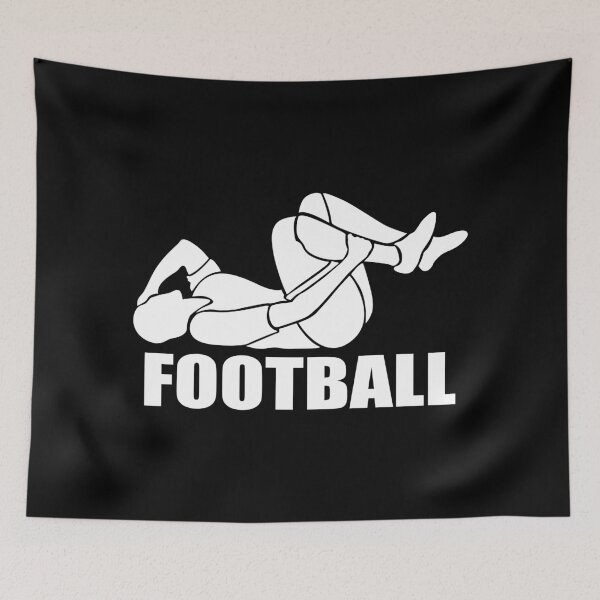 Item preview, Football (white) designed and sold by LostintheLines.