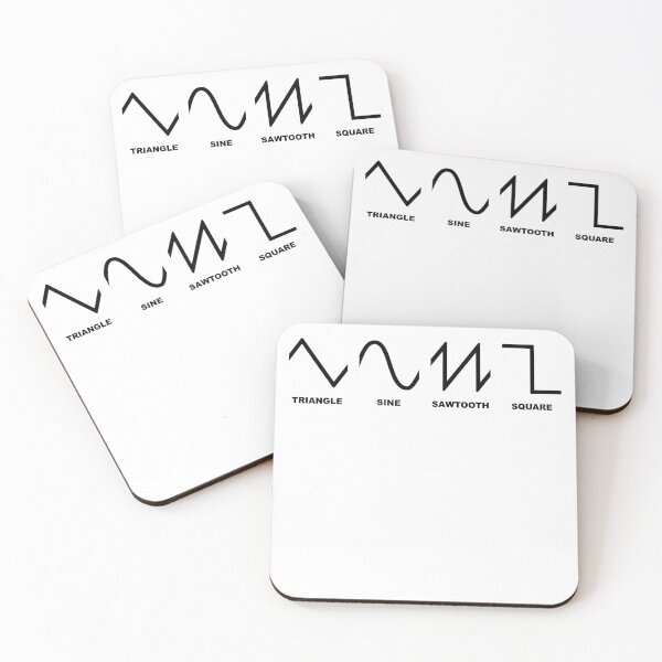 Item preview, WAVEFORMS SQUARES #11 BLK designed and sold by RICK-TURNER.