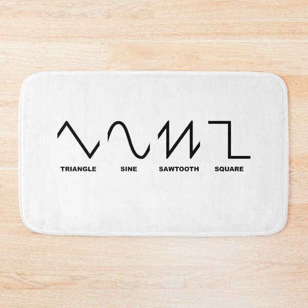 Item preview, WAVEFORMS SQUARES #11 BLK designed and sold by RICK-TURNER.