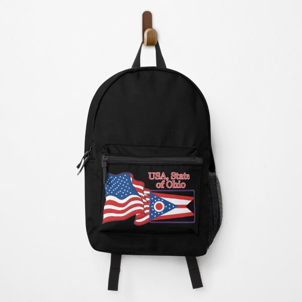 Item preview, flag American and State of Ohio flag together designed and sold by orthodox-icon.