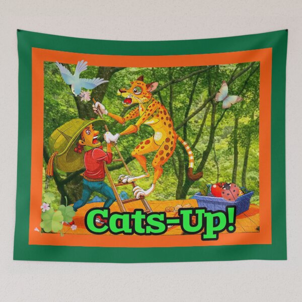 Item preview,  Cats up! Cheetah humor by acmegifts Juliet Thomas Shop designed and sold by Juliet  Thomas.