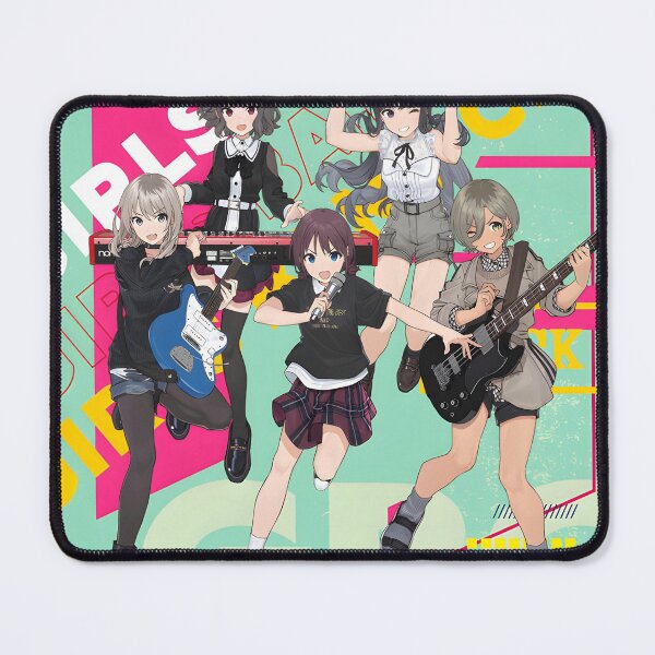 Item preview, Anime Girls Band Cry : Momoka, Tomo, Nina, Subaru, Rupa designed and sold by FanThisAll.