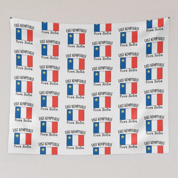 Item preview, East Kemptville Acadian Flag designed and sold by neesheew.