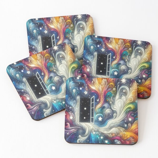 Item preview, Gateway to the Stars: Cosmic Doorway Art designed and sold by traversmur.