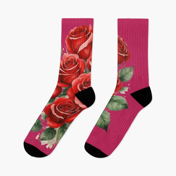 Item preview, Vibrant Red Roses designed and sold by BeachBreezyVA.