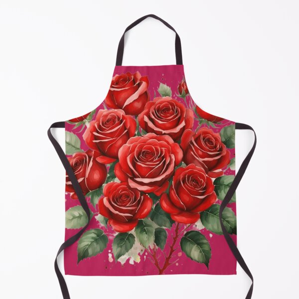 Item preview, Vibrant Red Roses designed and sold by BeachBreezyVA.