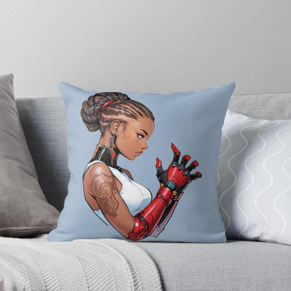 Aperçu de l'œuvre Cyborg Girl créée et vendue par ArtCraftLab.