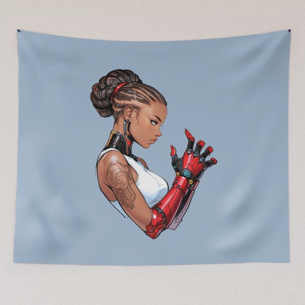 Item preview, Chica cyborg designed and sold by ArtCraftLab.