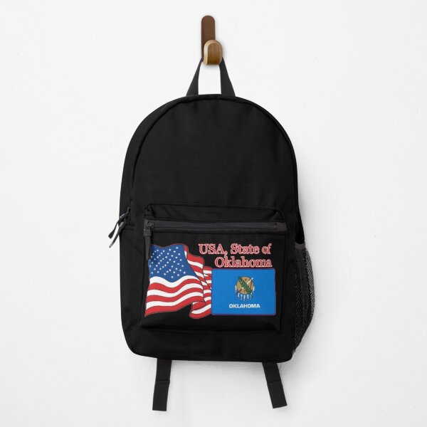 Item preview, flag American and State of Oklahoma flag together designed and sold by orthodox-icon.
