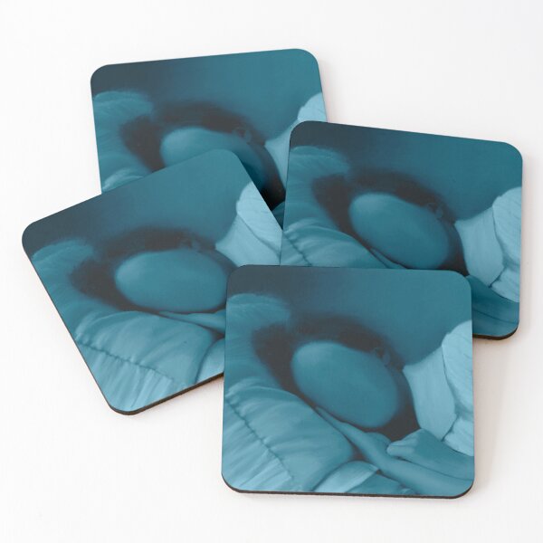Item preview, Dreamlike Faceless Sleeper – Surreal Blue Art designed and sold by zmudart.