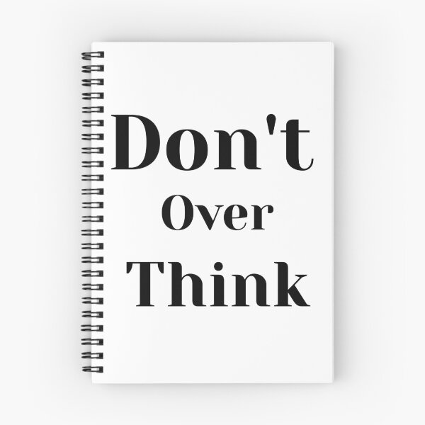 Item preview, Don't overthink designed and sold by Princesse2shop.