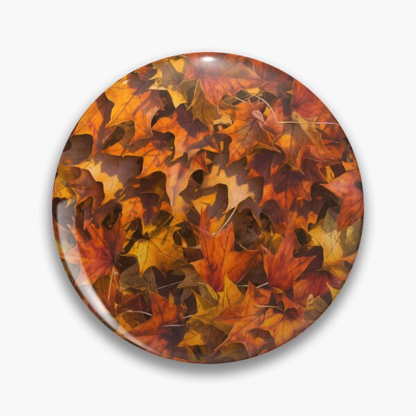 Item preview, Random pattern of fall leaves designed and sold by McHashDesigns.